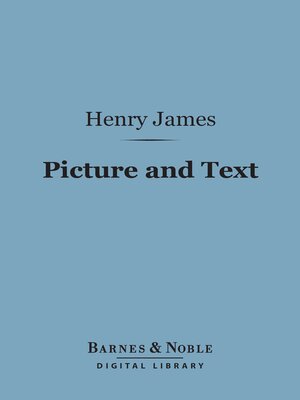 cover image of Picture and Text (Barnes & Noble Digital Library)